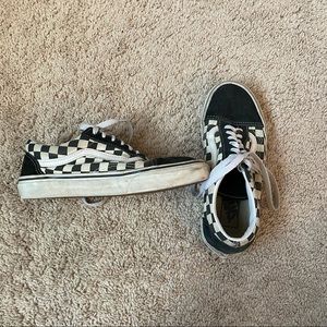 Checkered vans